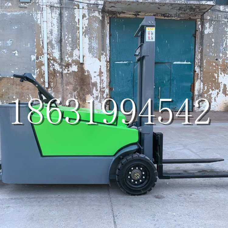 钟山区小型电动叉车1吨2吨步行站驾式电瓶堆高充电装卸车液压升降车铲车